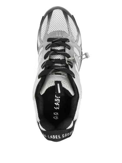 44 Label Group Mesh-Panel Lace-Up Sneakers Floriamart