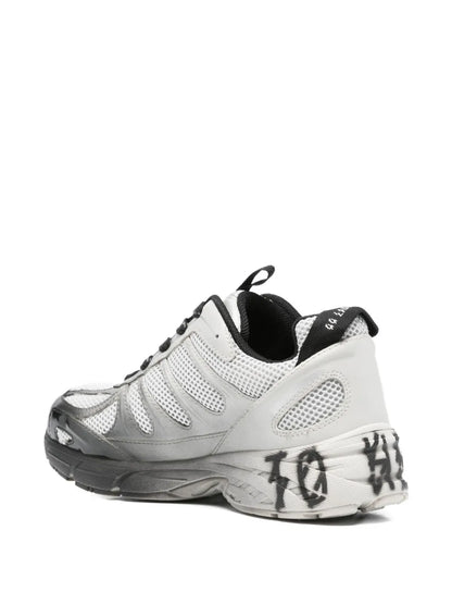 44 Label Group Mesh-Panel Lace-Up Sneakers Floriamart