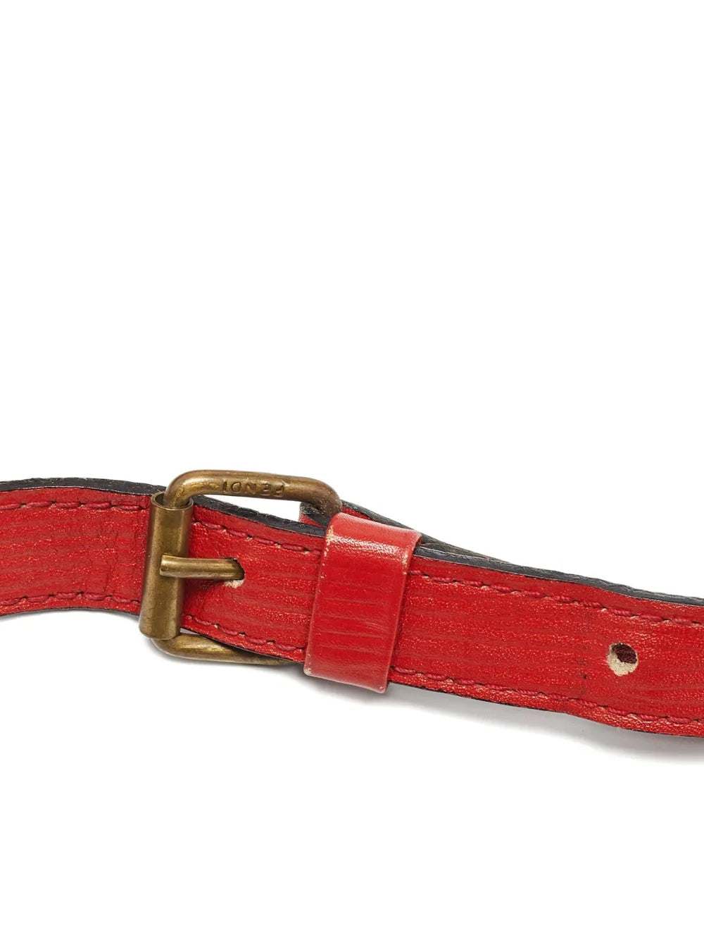 Pre-OwnedFendi Pre-OwnedFF Pattern Leather crossbody bag