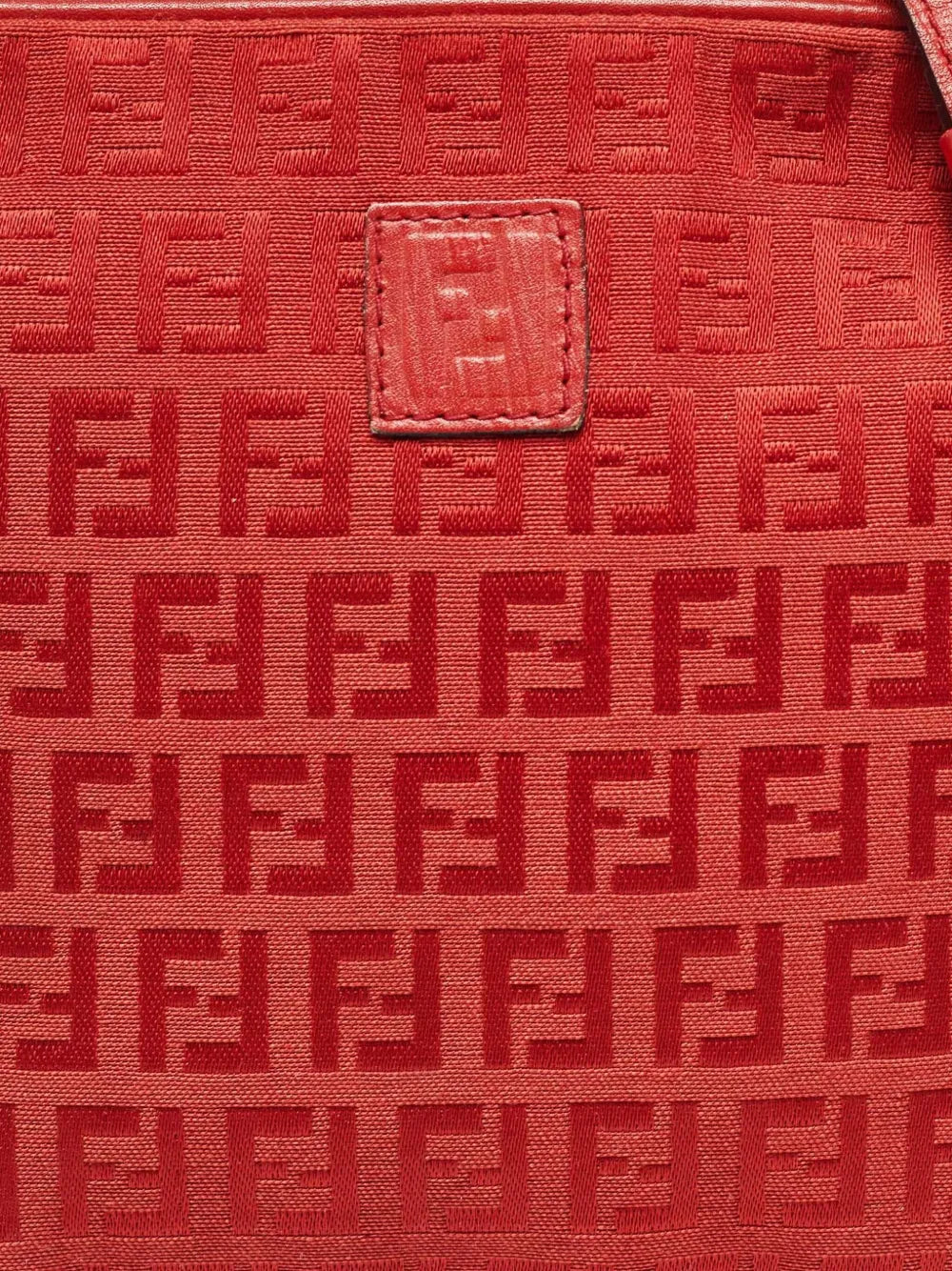 Pre-OwnedFendi Pre-OwnedFF Pattern Leather crossbody bag
