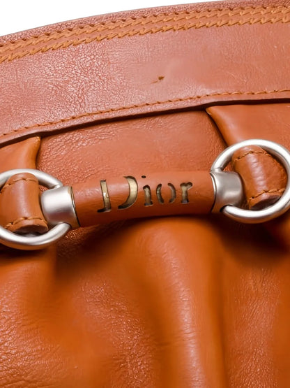 Pre-OwnedChristian Dior Pre-Ownedleather satchel bag