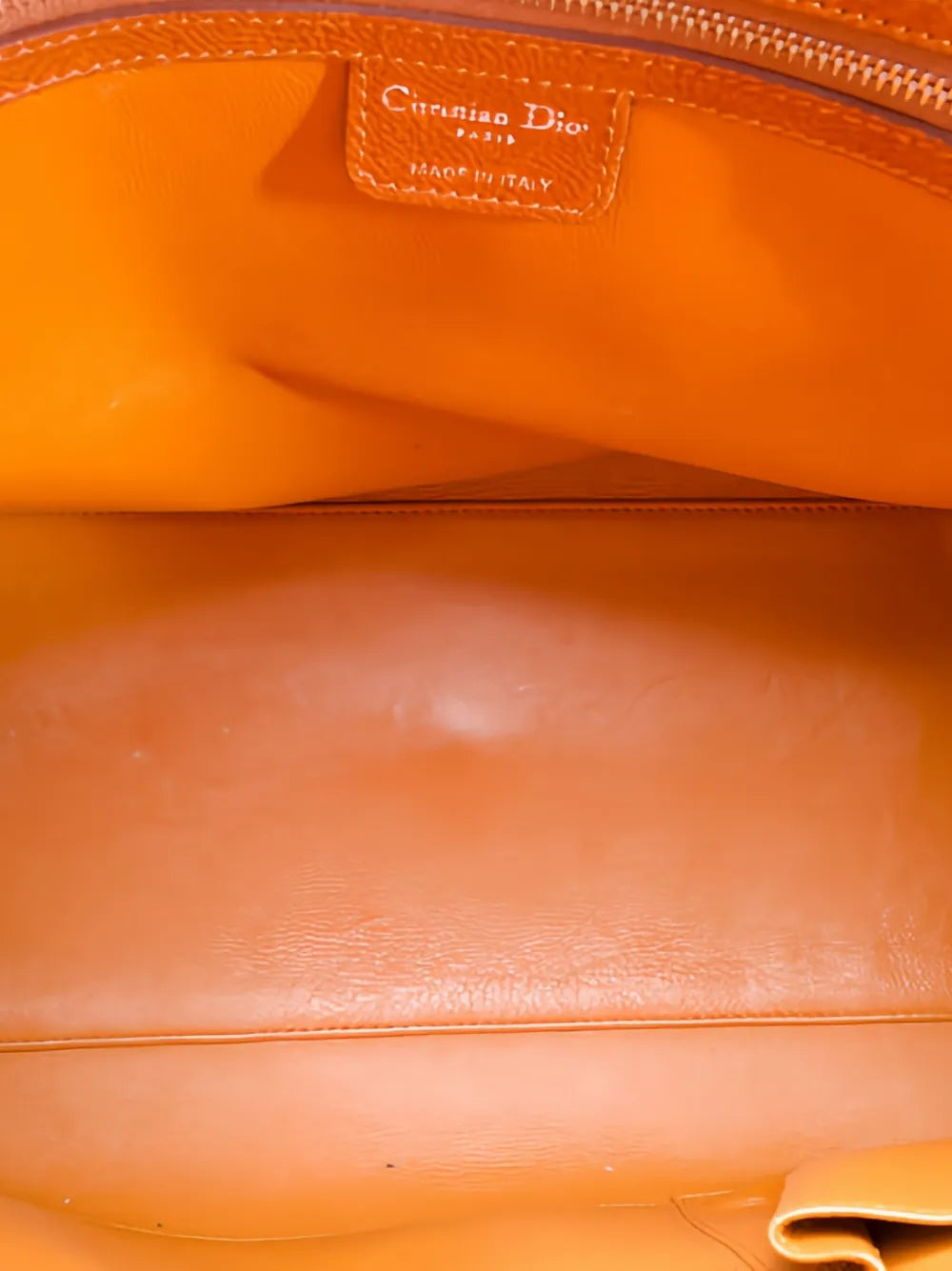 Pre-OwnedChristian Dior Pre-Ownedleather satchel bag