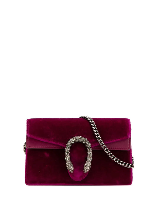 Pre-OwnedGucci Pre-Owned2016-2025 Super Mini Velvet Dionysus crossbody bag