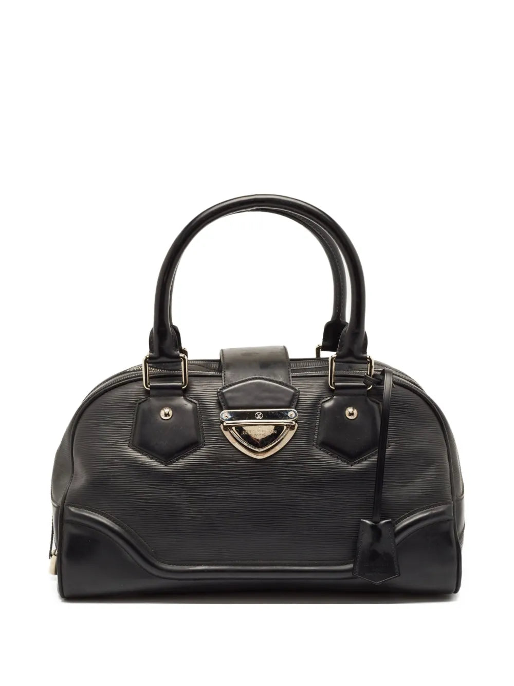Pre-OwnedLouis Vuitton Pre-Ownedtextured leather bowler tote bag