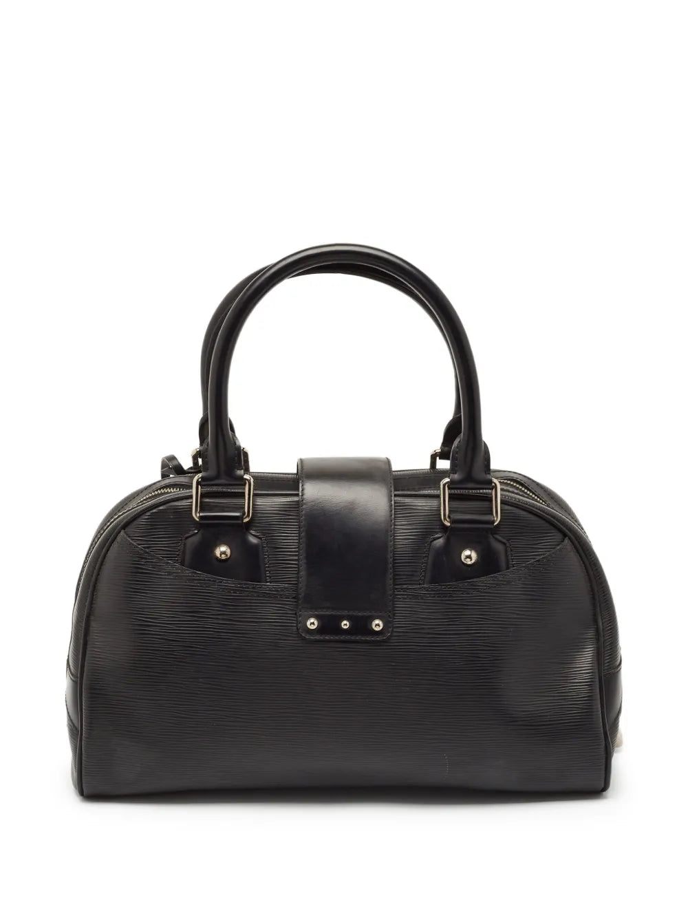 Pre-OwnedLouis Vuitton Pre-Ownedtextured leather bowler tote bag