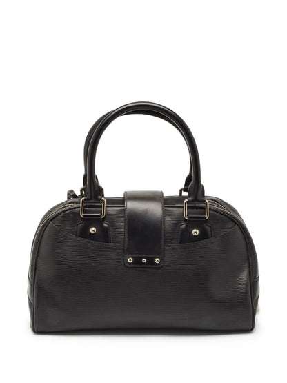 Pre-OwnedLouis Vuitton Pre-Ownedtextured leather bowler tote bag