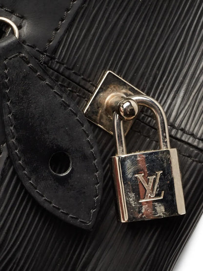 Pre-OwnedLouis Vuitton Pre-Ownedtextured leather bowler tote bag