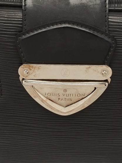 Pre-OwnedLouis Vuitton Pre-Ownedtextured leather bowler tote bag