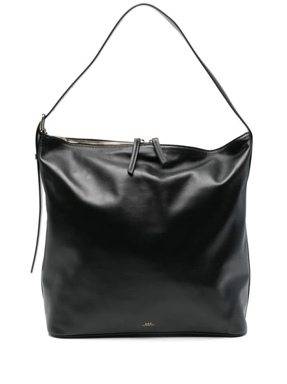 A.P.C.leather shoulder bag