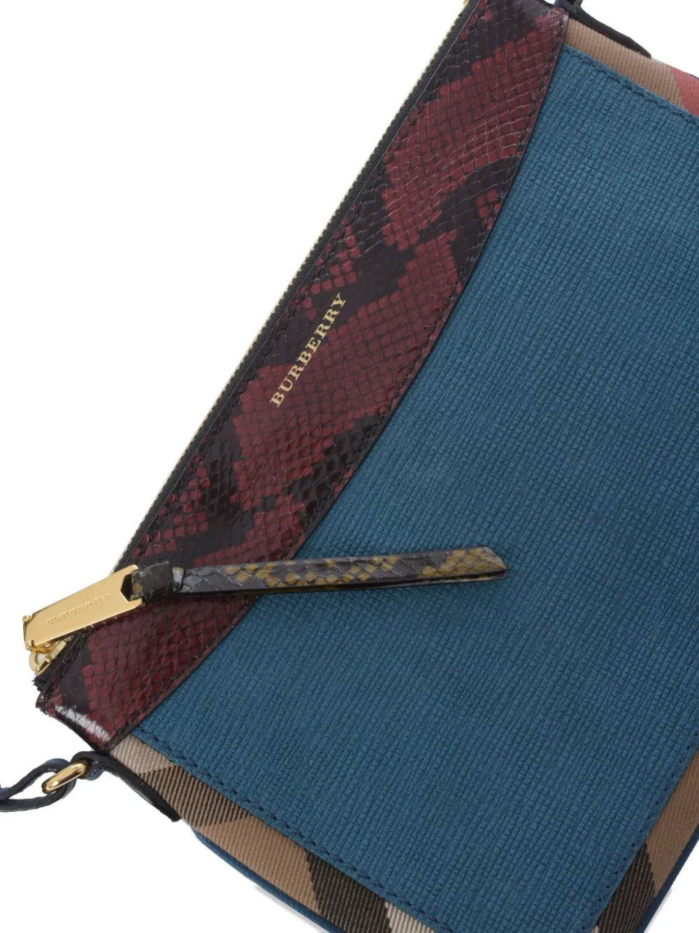 Pre-OwnedBurberry Pre-Ownedcanvas clutch bag