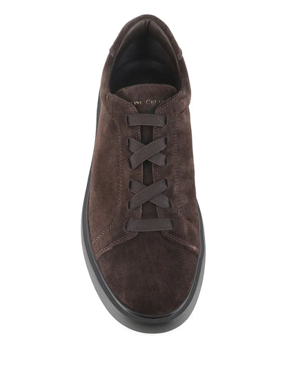 Officine Creative Suede Lace-Up Sneakers floriamart.shop