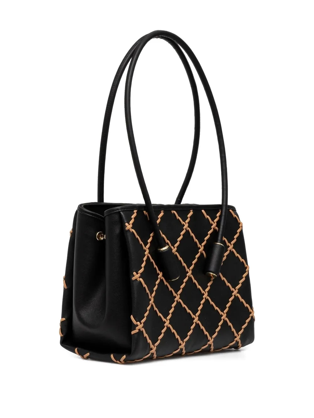 Themoiriamond-pattern tote bag