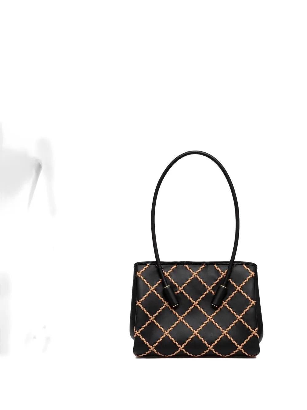 Themoiriamond-pattern tote bag