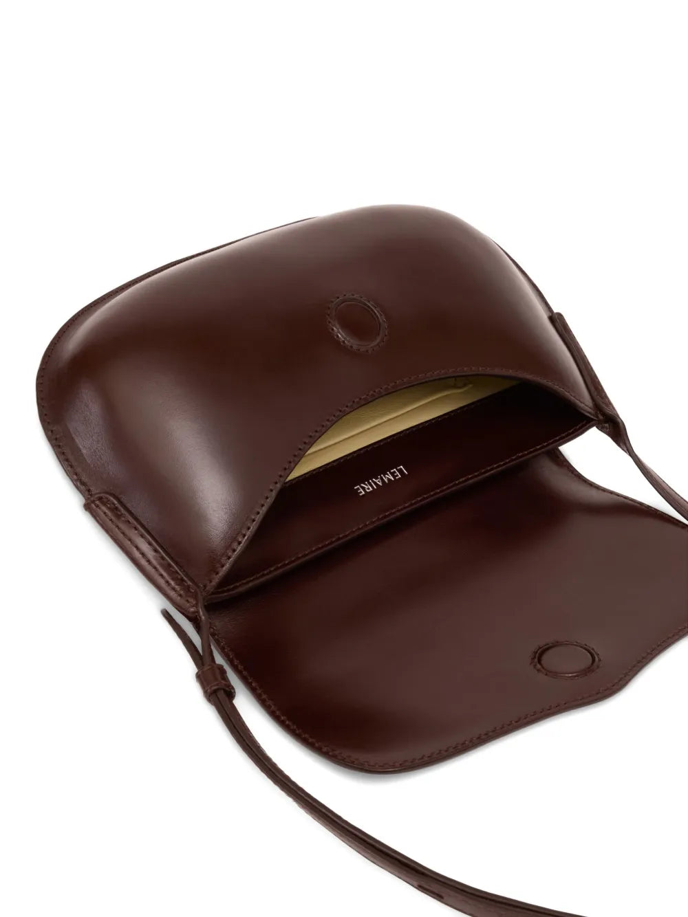LEMAIREBelly leather crossbody bag
