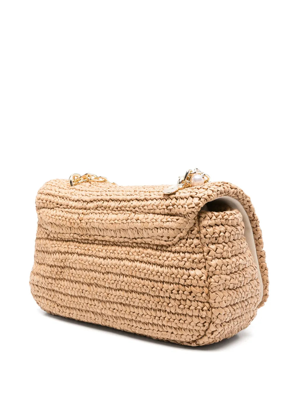 Self-Portraitbow-detail shoulder bag floriamart.shop