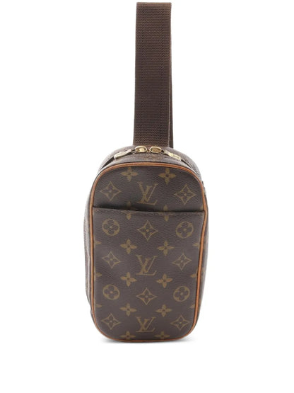Pre-OwnedLouis Vuitton Pre-Owned2003 Pochette Ganju monogram belt bag