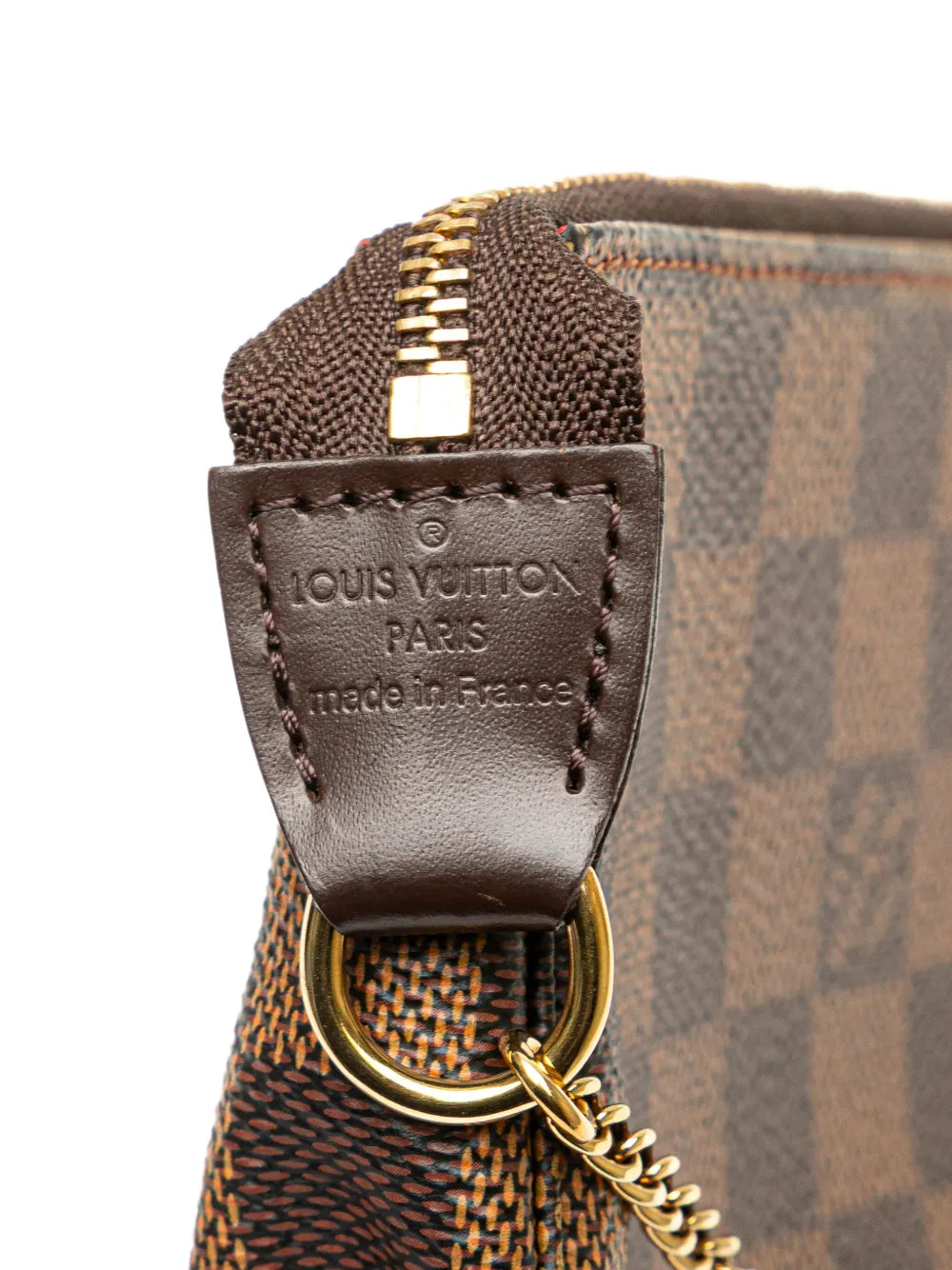 Pre-OwnedLouis Vuitton Pre-Owned2016 Damier Ebene Mini Pochette Accessoires handbag