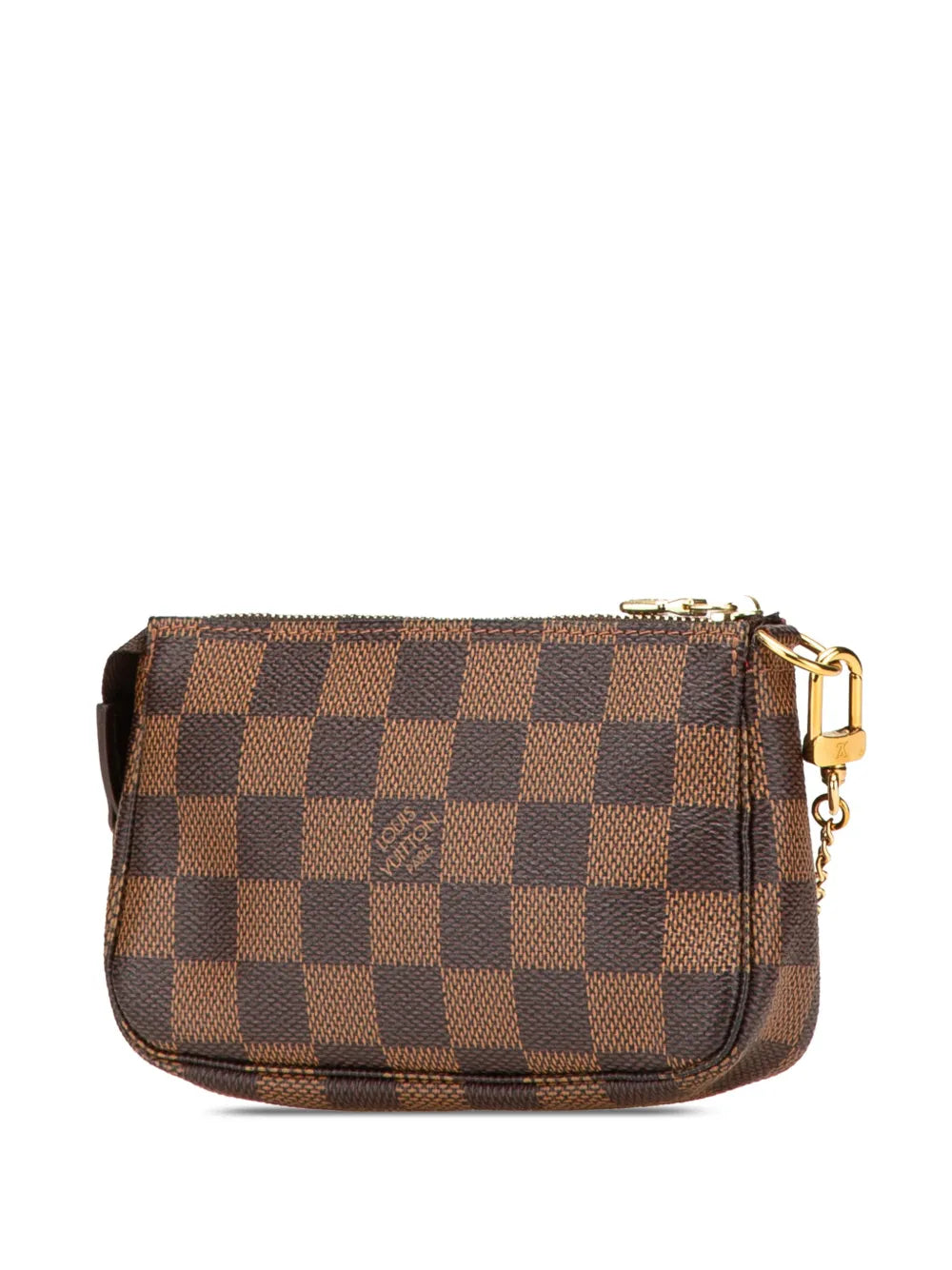 Pre-OwnedLouis Vuitton Pre-Owned2016 Damier Ebene Mini Pochette Accessoires handbag