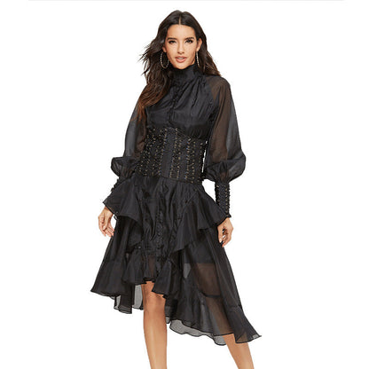 Women Flower Printed Party Dresses floriamart