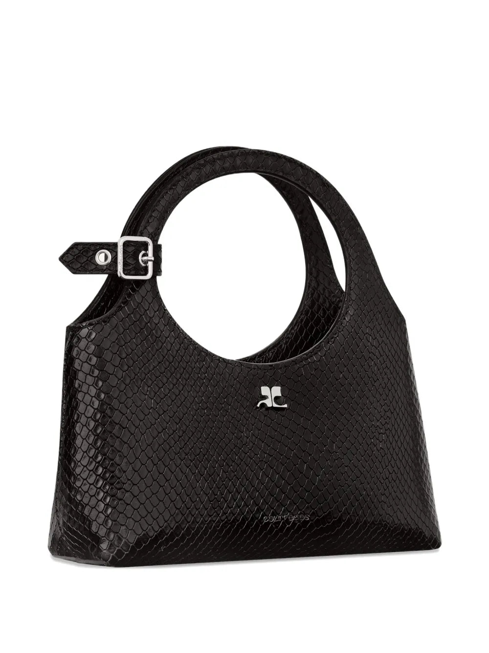 Courresmini Holy leather shoulder bag