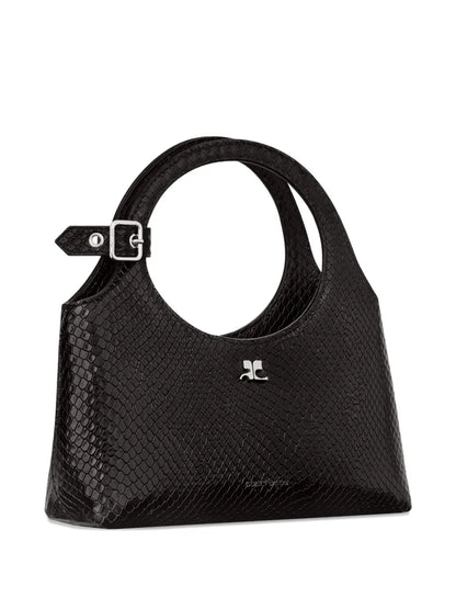 Courresmini Holy leather shoulder bag