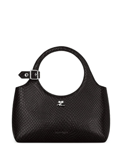 Courresmini Holy leather shoulder bag