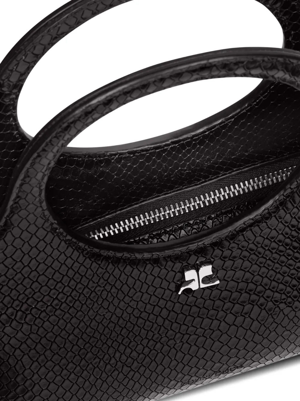 Courresmini Holy leather shoulder bag