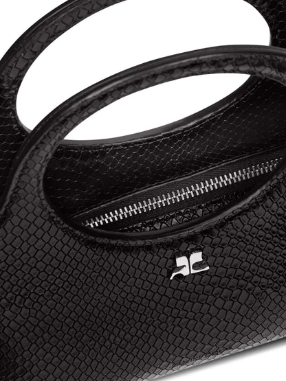 Courresmini Holy leather shoulder bag