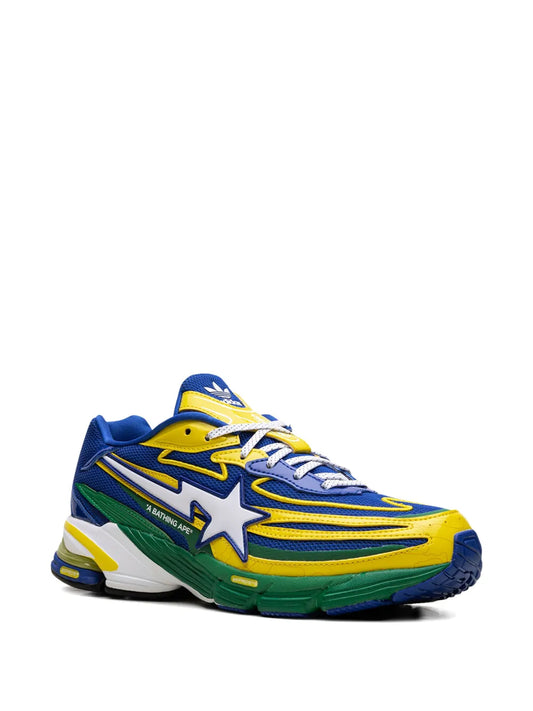 adidas Orketro Bape Yellow Blue Green Sneakers Floriamart