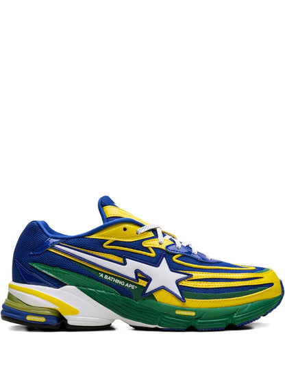 adidas Orketro Bape Yellow Blue Green Sneakers Floriamart