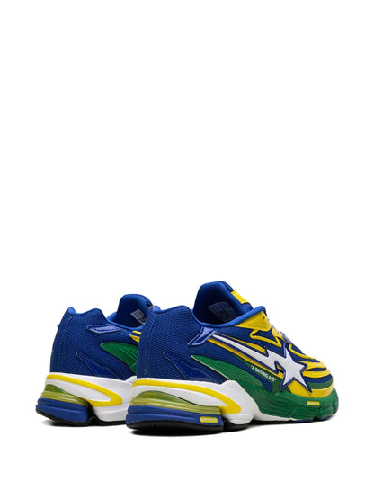 adidas Orketro Bape Yellow Blue Green Sneakers Floriamart