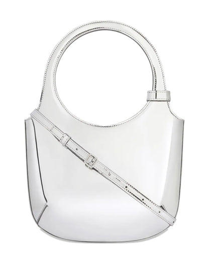 Courresmetallic shoulder bag