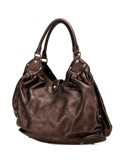 Pre-OwnedLouis Vuitton Pre-Owned2008 Monogram Mahina XL hobo bag