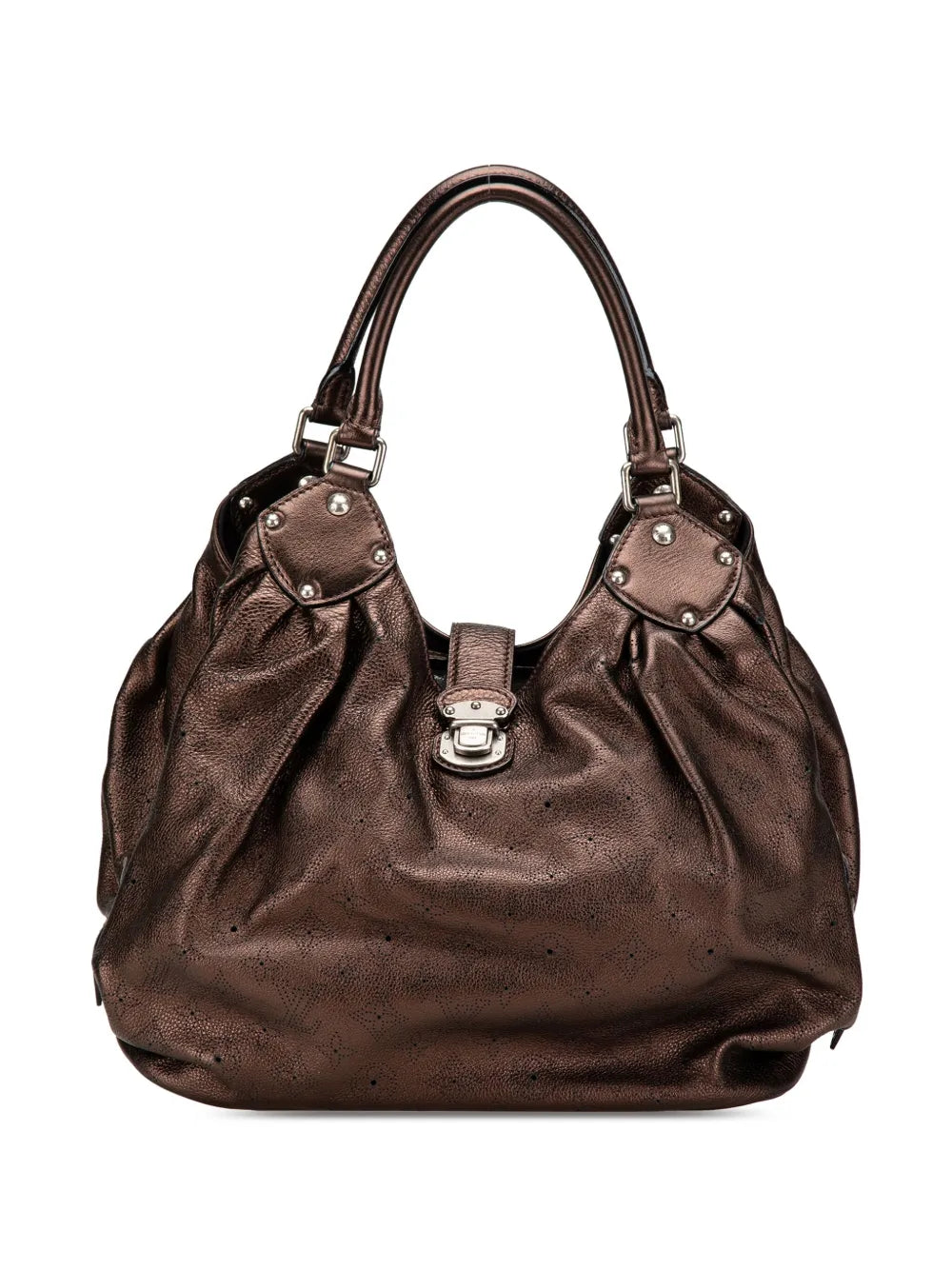 Pre-OwnedLouis Vuitton Pre-Owned2008 Monogram Mahina XL hobo bag