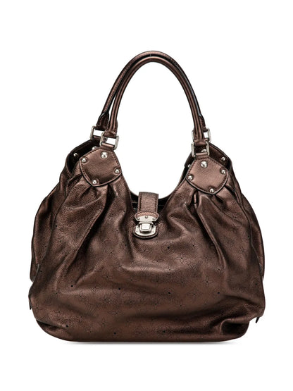 Pre-OwnedLouis Vuitton Pre-Owned2008 Monogram Mahina XL hobo bag