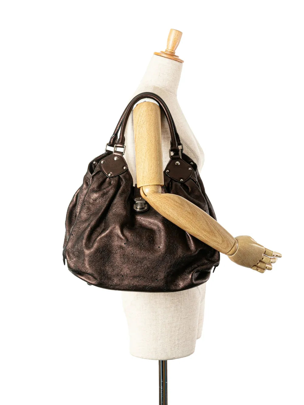 Pre-OwnedLouis Vuitton Pre-Owned2008 Monogram Mahina XL hobo bag