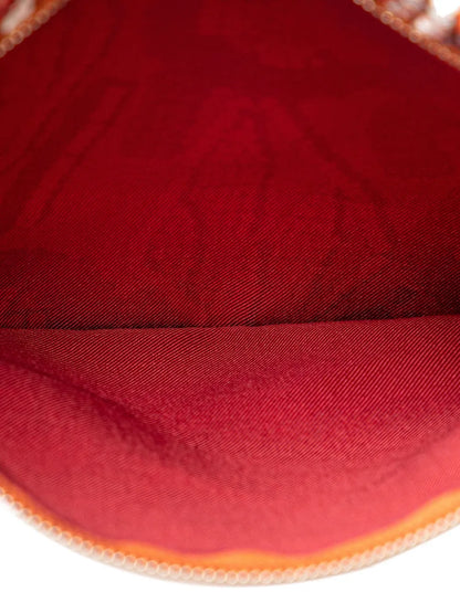 Pre-OwnedHermre-Owned2012 Silk and Barenia Kelly En Perles Silky City 33 crossbody bag