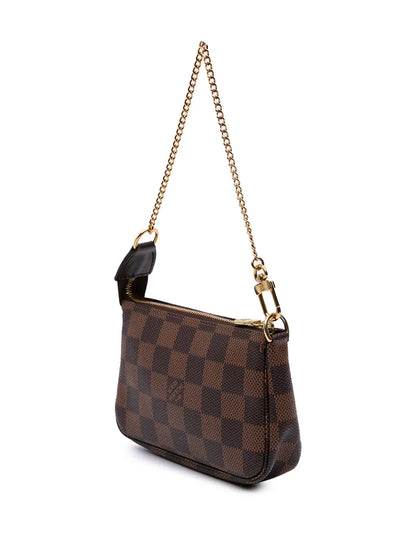 Pre-OwnedLouis Vuitton Pre-Owned2021 Damier Ebene Mini Pochette Accessoires handbag