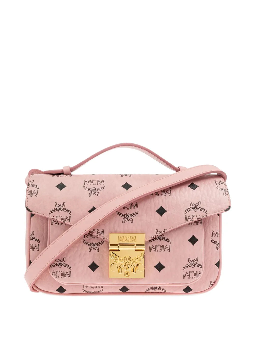 MCMmonogram flap crossbody bag