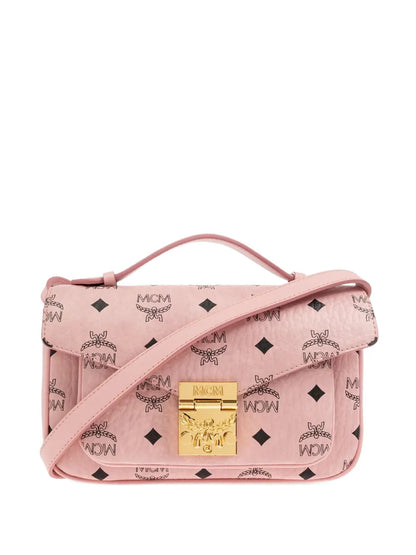 MCMmonogram flap crossbody bag