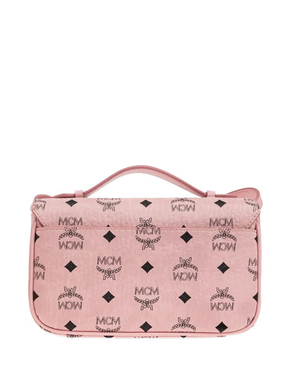 MCMmonogram flap crossbody bag