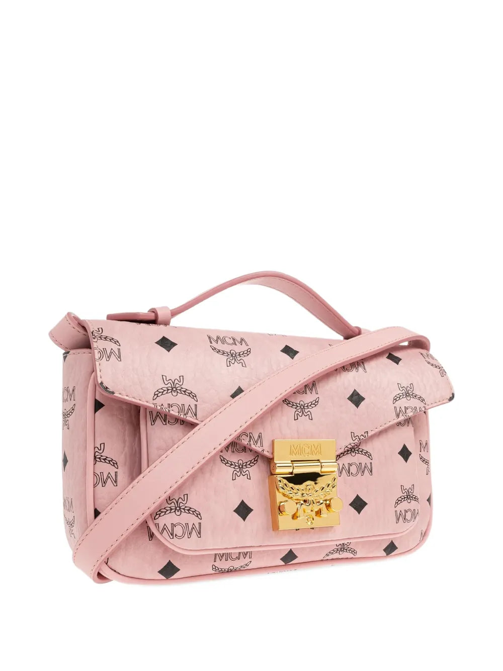 MCMmonogram flap crossbody bag