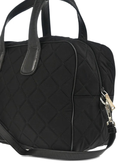 Pre-OwnedPrada Pre-Owned2010s logo-plaque two-way tote bag