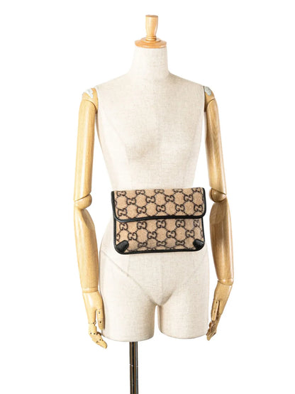 Pre-OwnedGucci Pre-Owned2000-2015 GG Wool Slim belt bag