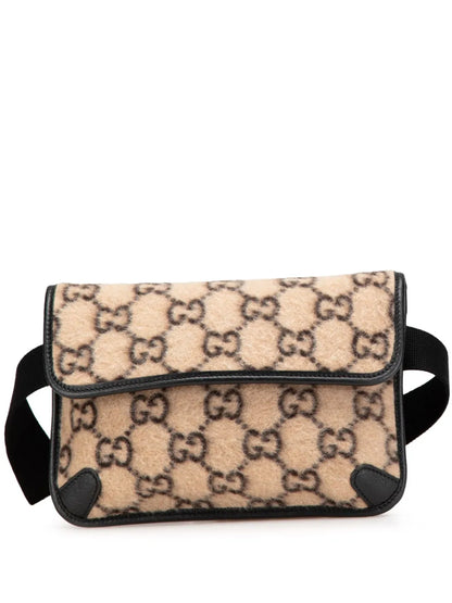 Pre-OwnedGucci Pre-Owned2000-2015 GG Wool Slim belt bag