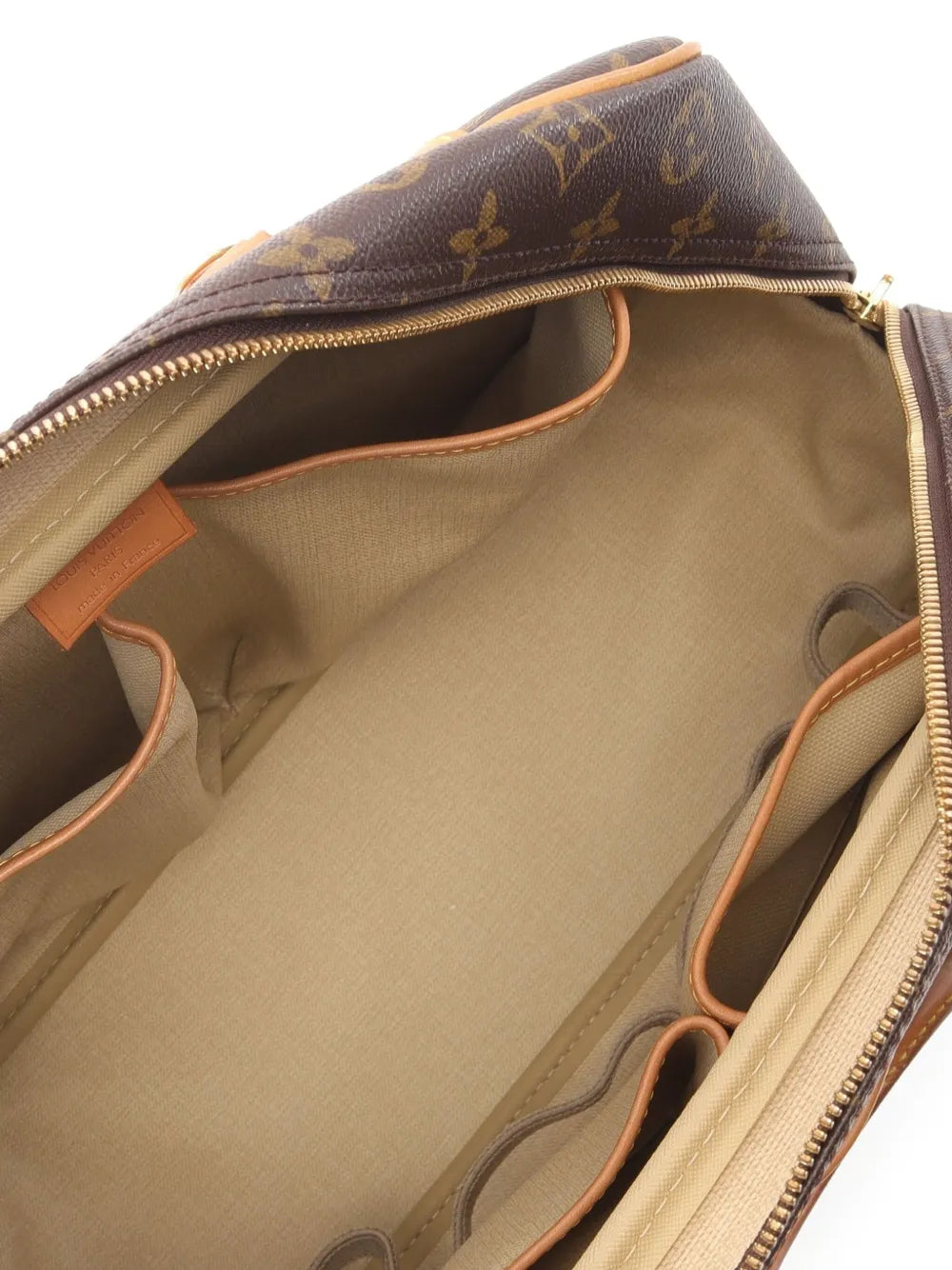 Pre-OwnedLouis Vuitton Pre-Owned2002 Deauville Bowling monogram vanity bag