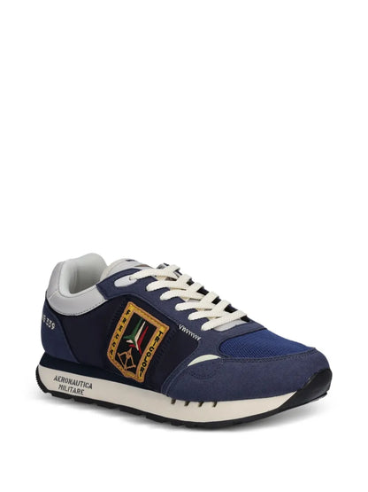 Aeronautica Militare Patch-Detail Sneakers