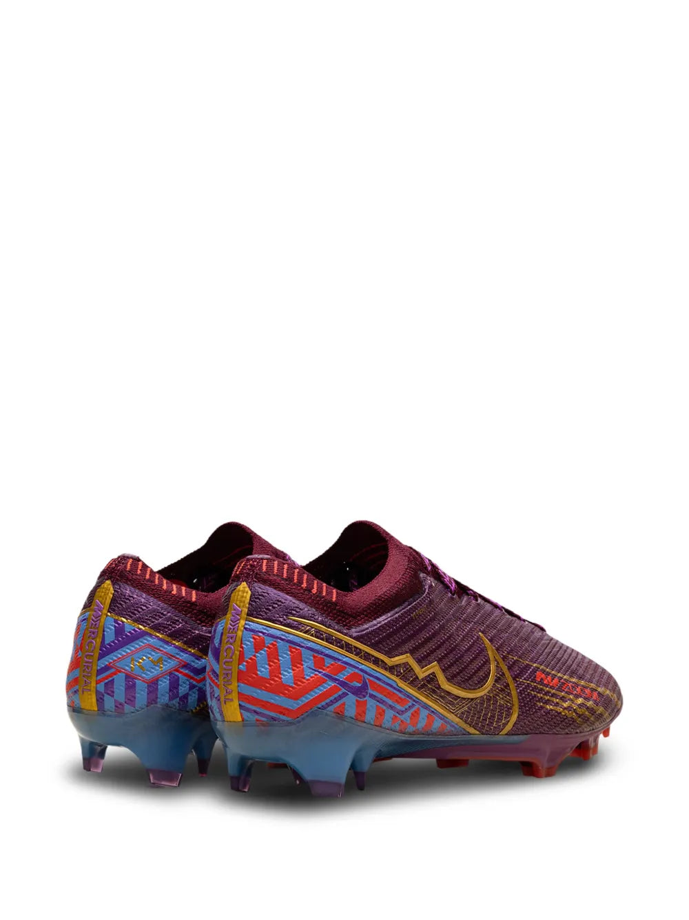Nike Zoom Mercurial Vapor 15 Elite Km Fg Cleats Mbappe Dark Beetroot Sneakers floriamart.shop