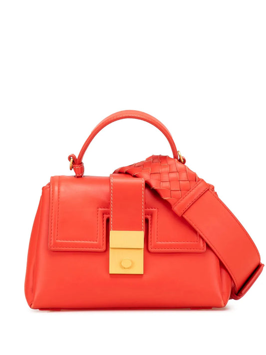 Pre-OwnedBottega Veneta Pre-Owned2012-2025 Mini Nappa Piazza Top Handle satchel
