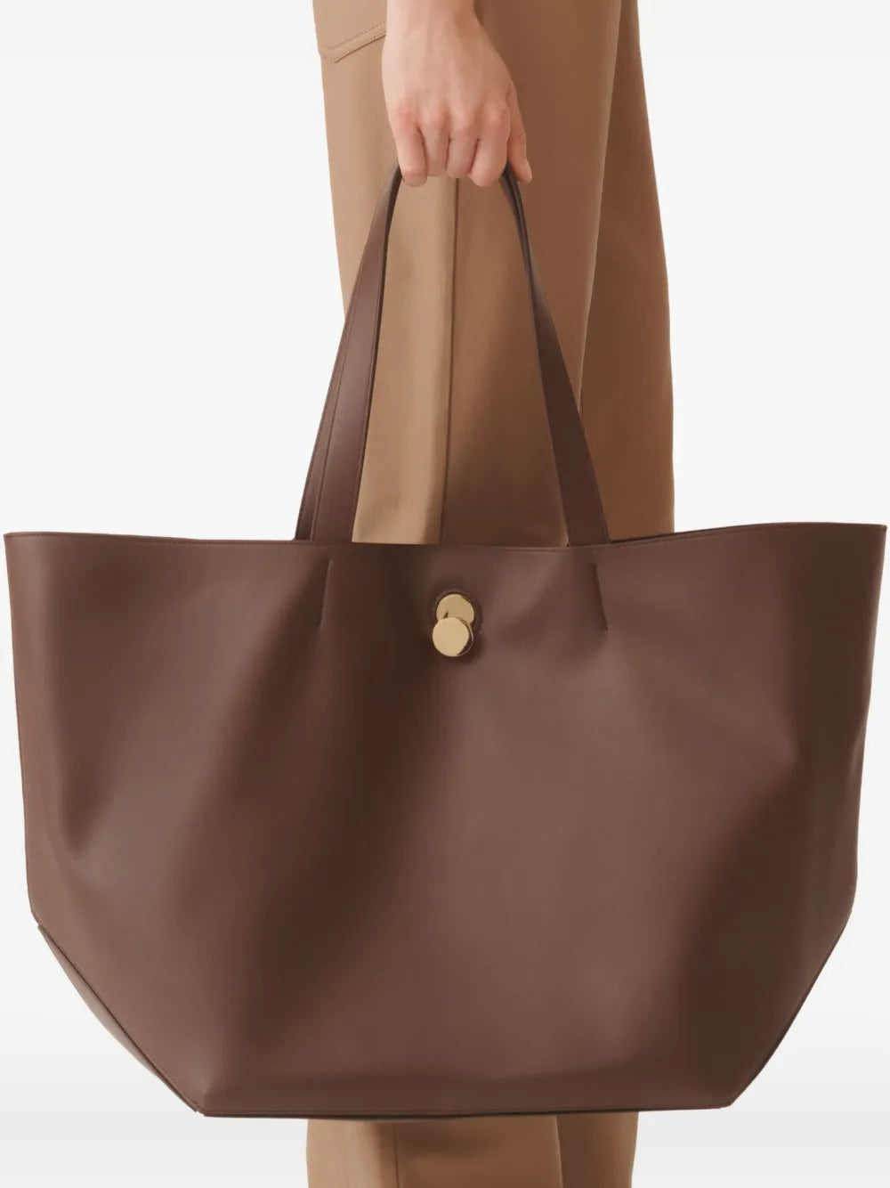 Fabiana FilippiEclissi button-fastening tote bag